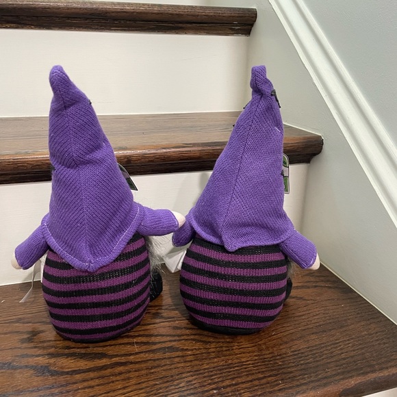 LAB 10.31 HALLOWEEN Purple/BLK Gnomes - Picture 2 of 6